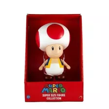 Bonecos Grandes - Toad 20cm Super Mario Bros Grande Kart 64