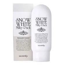 Snow White Milky Pack Crema Coreana Aclarante Inmediata +gif