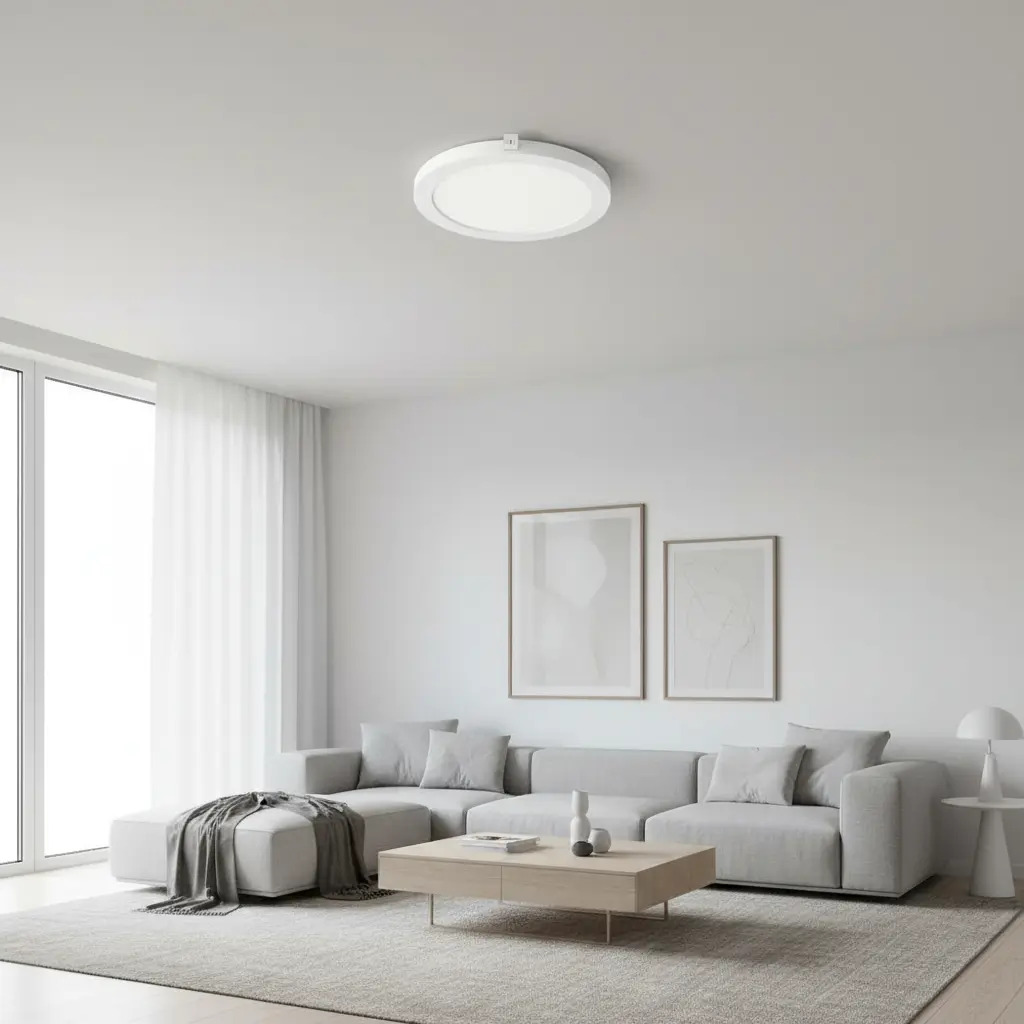 Panel Embutir Led 18w Redondo Blanco Frío O Cálido Sica