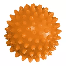 Bola Cravo Massagem Exercício Point Ball Macia 8cm Carci Cor Laranja