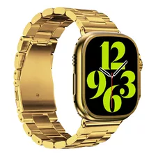 Relógio Smartchwatch G9 Ultra Pro Gold Com Nfc E Bluetooth 