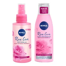 Kit Nivea Rose Care Limpieza + Hidratación 