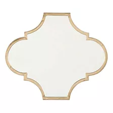 Diseño Exclusivo De Ashley Callie Quatrefoil Accent Mirror, 