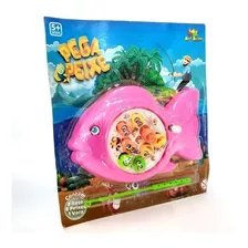 Brinquedo Pescaria Mini Pega Peixe Pescaria Maluca Infantil