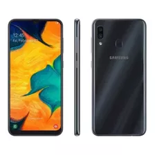 Usado: Samsung Galaxy A30 64gb Preto Bom - C.store