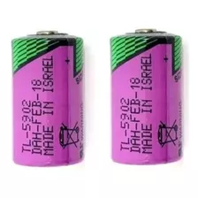 Bateria Lithium 3,6v 1/2aa 1200mah Tl-5902/s Tadiran Kit C/2