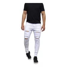 Calça Masculina Jeans Super Skinny Lycra Colada Justa 2024