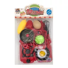 Kit Cozinha 14 Peças Brinquedo Infantil Utensílios Doméstico