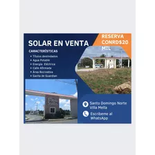 Se Vende Solares En Villa Mella De Oportunidad 