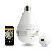 Bombillo Led Con Cámara Wifi (ideal Para Monitorear