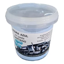 Pedra Azul Em Pasta P/ Polimento (500gr) Roda Tanque Cromado