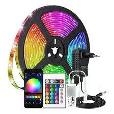 Fita De Led 5050 Rgb 5m Controle Wifi Home Smart Inteligente