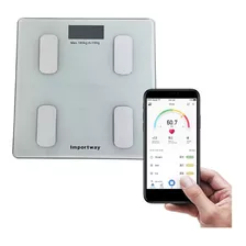 Balança Digital Bioimpedância Com App Bluetooth Até 180kg