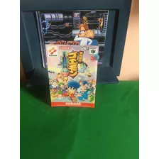 Nintendo 64 Goemons Great Manual De Instrução Japonês