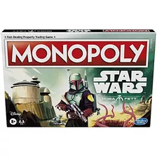 Monopoly: Star Wars Boba Fett Edición Juego De Mesa 7lxxl