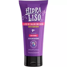 Hidraliso Liso Do Salão Em Casa Creme Capilar Mulher 200 Ml