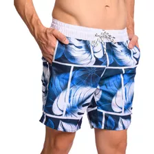 Short Praia Masculino Bermuda Tactel Academia Tecido Grosso