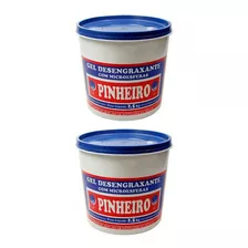 Pasta Gel Desengraxante Pinheiro 2,5 Kg Microesfera Kit C/2 