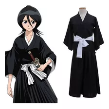 Shinigami Bleach Kuchiki Lucrecia Ropa Cos Disfraz Japonés Anime Kimono