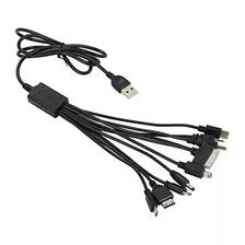 Cutwif Cable Multifuncion Universal 10 En 1 Para Cargador Us