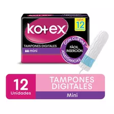 Tampones Digitales Kotex Mini X 12 Unidades