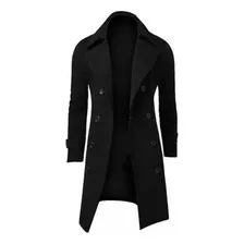 Casaco Masculino Elegante Trench Coat Trench Coat