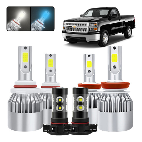 12000lm 70w Kits De Faros D5s Led Para Chevrolet Series Chevrolet Silverado 1500