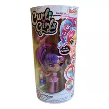 Boneca Curli Girls - Hayli - Brinquedos Rosita