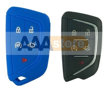 Funda Silicon Protector Llave Cadillac Chevrolet 7 Colores Foto 10