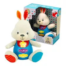 Peluche Musical Conejo Winfun Canta Y Aprende Vamos A Jugar