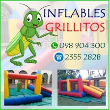 Alquiler De Castillo Inflable, Cama Elástica Algodón De Az..