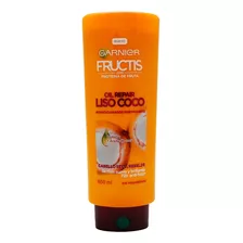 2 Pzs Garnier Coco Acondicionador Oil Repair Fructis 650ml