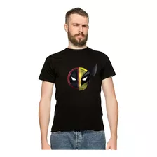 Playera Deadpool Wolverine Circulo Punch