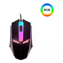 Mouse Gamer Knup Gamer 1200dpi Rgb Com Fio Usb Ergonômico