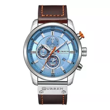 Reloj Pulsera Curren Deportivo Imperm. C/cronógrafo P/hombre