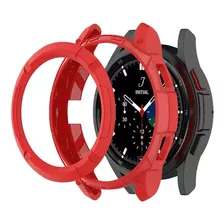 Kit Capa+ Coroa Silicone Protetor Galaxy Watch4 46mm Sm-r890