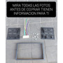 Frente Base Estereo Doble Din Mazda 3 Aos 2004 Al 2008 