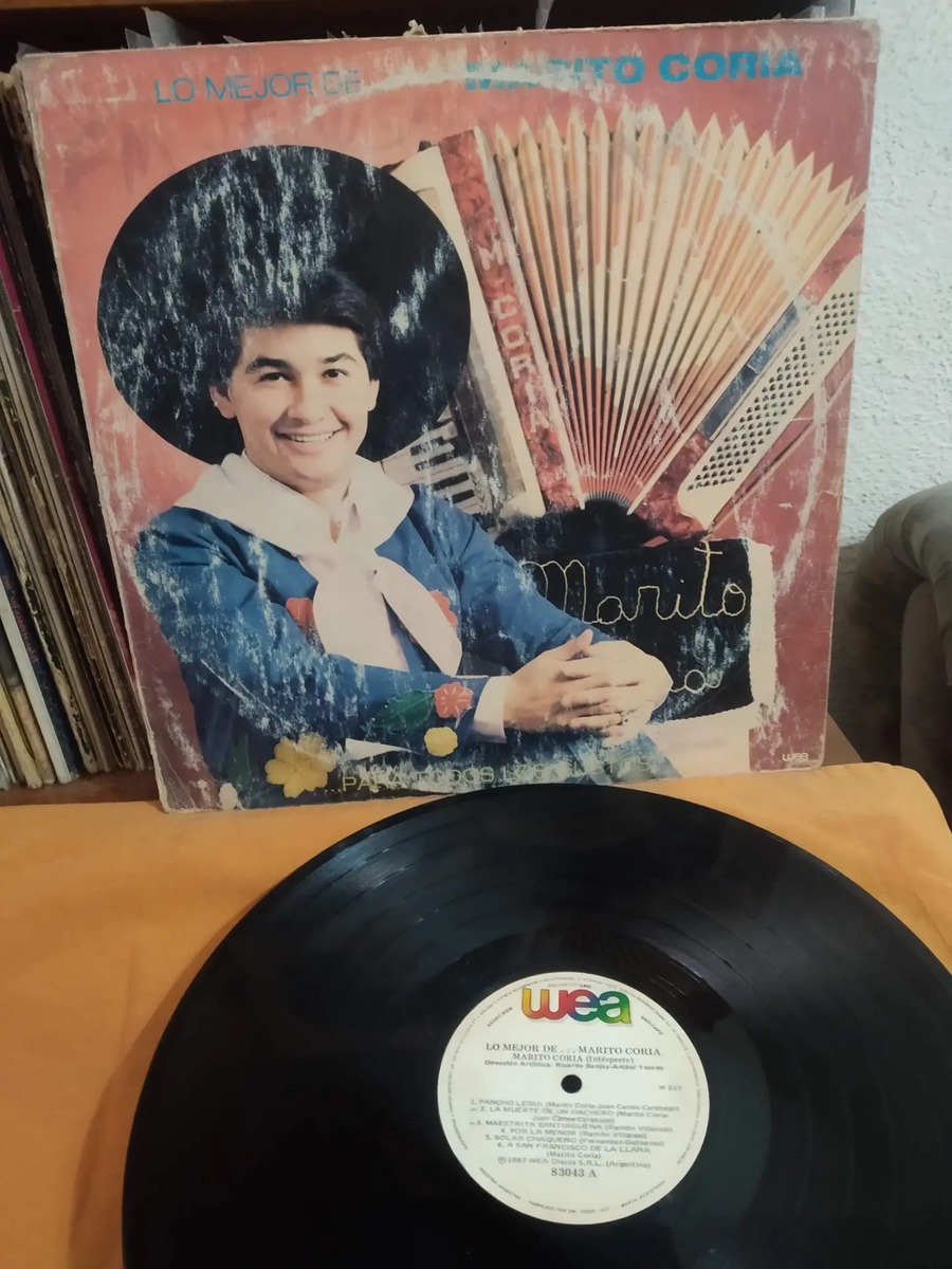 Marito Coria - Lo mejor de Marito Coria - vinilo 1987