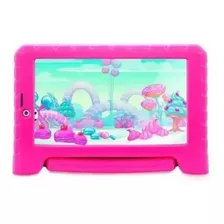 Tablet Multilaser Kid Pad 3g Plus Nb29 7 Con Red Móvil 16gb Rosa Y 1gb De Memoria Ram