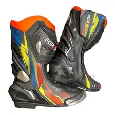 Bota Hornet Forza Black White Red Fluor