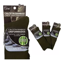 Calcetines De Bamboo /diabetico / Carabinero/uniformado X6