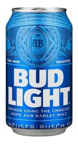 Cerveja Budweiser Light Lata 355ml Pack Com 12 Unidades