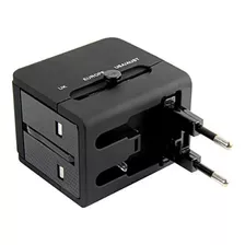 Adaptador De Viaje Universal Usb Cliptec - Ecamnet