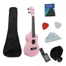 Pack Ukelele 23''soprano+funda+afinador+strap+cuerdas Aquila