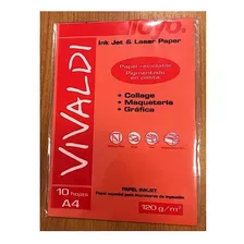 Hojas Papel Vivaldi Toyo X10 120g Color A Eleccion