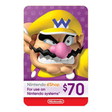 Nintendo Switch 3ds Eshop 70 Usd Codigo Digital Para Juegos