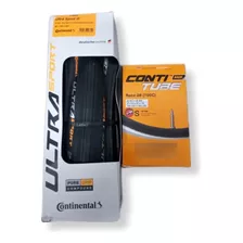 Camara+cubierta Continental Ultra Sport 3 700x25 