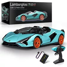 Lamborghini Coche De Control Remoto, 1:12 Coche De Jugu...