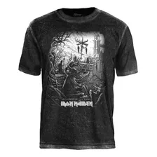 Camiseta Especial Iron Maiden Hallowed Be Thy Name Mce225