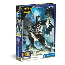 Rompecabezas Batman Gotico 1000 Pz Clementoni Italia Ciudad Dc Comics Caballero De La Noche